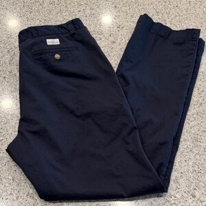 36x32 Vineyard Vines Navy Men's Cotton Chinos/Pants